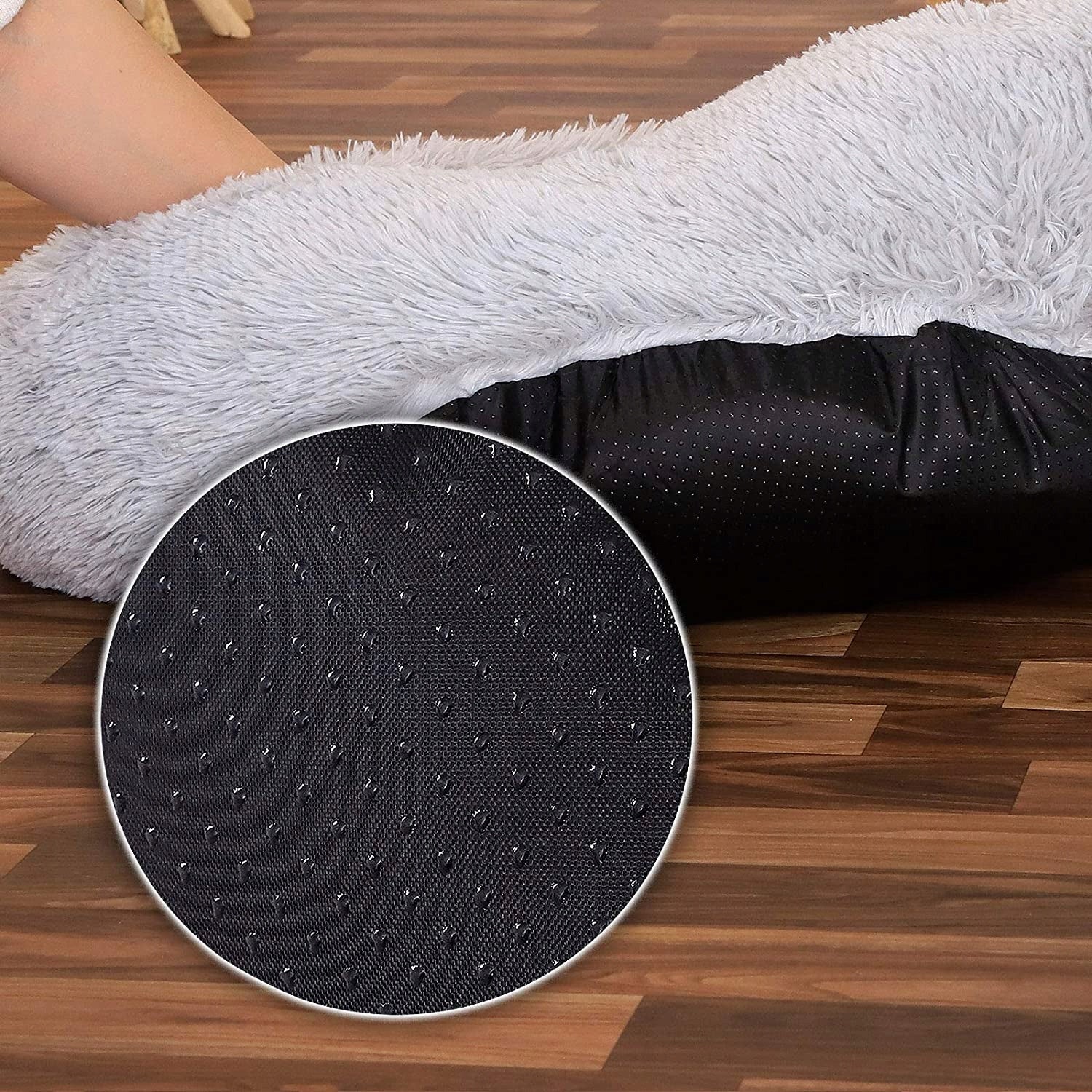 PLUSH BED FOR CAT DOG Bedding Playpen PILLOW round 80cm Kind pillow