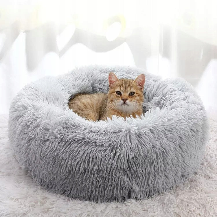 PLUSH BED FOR CAT DOG bedding playpen PILLOW round MERSJO 60cm Product width 60 cm