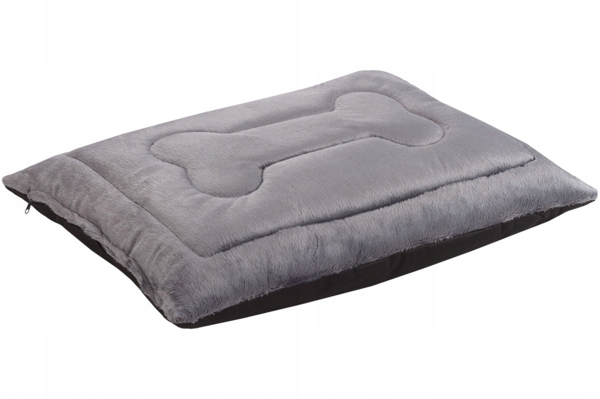 PLUSH dog bed sleeping bed Welsti large 100x70 fluffy warm Trade name Legowisko poduszka posłanie spanie łóżko miękkie labrador owczarek husky włochate puszyste grube