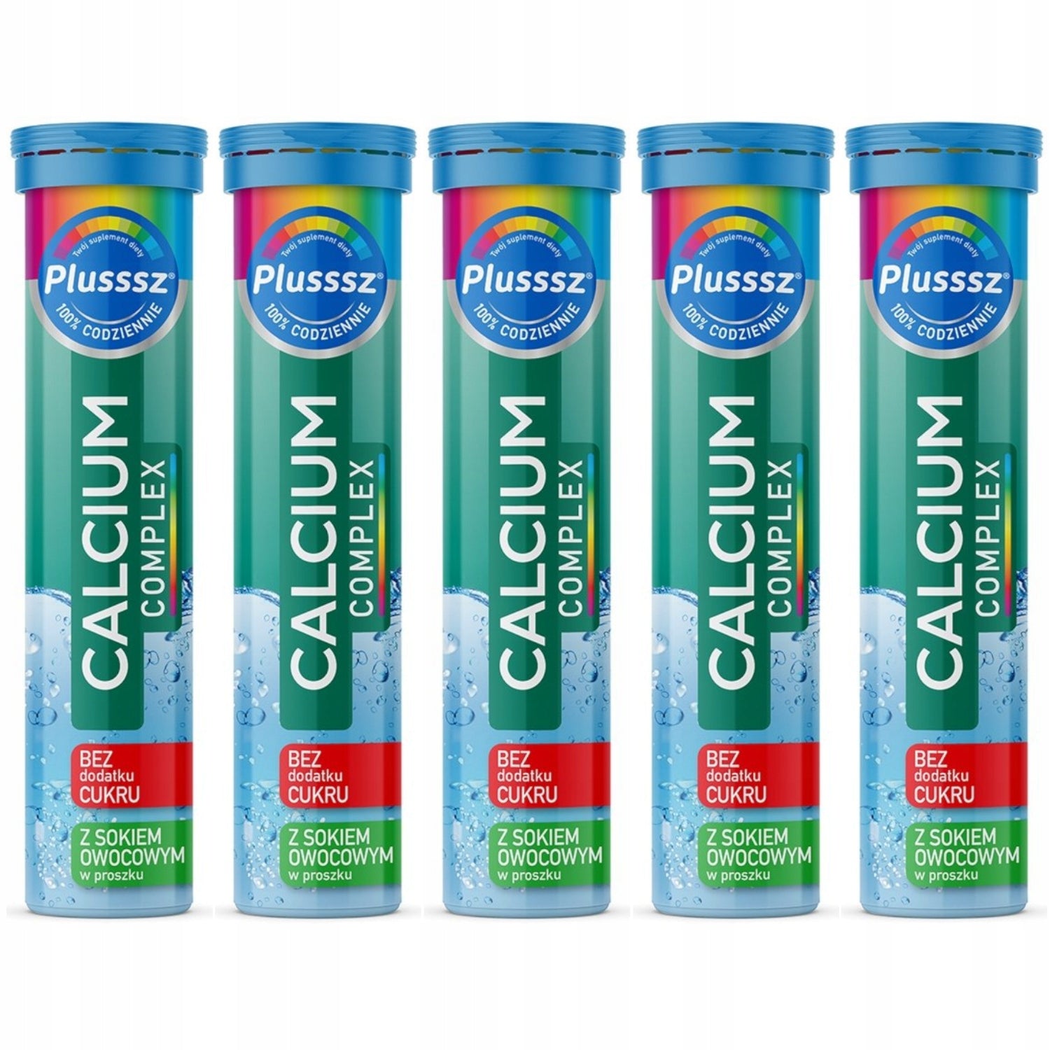 PLUSSSZ Calcium Complex Calcium mango vitamins 20 effervescent tablets Supplement Form effervescent tablets