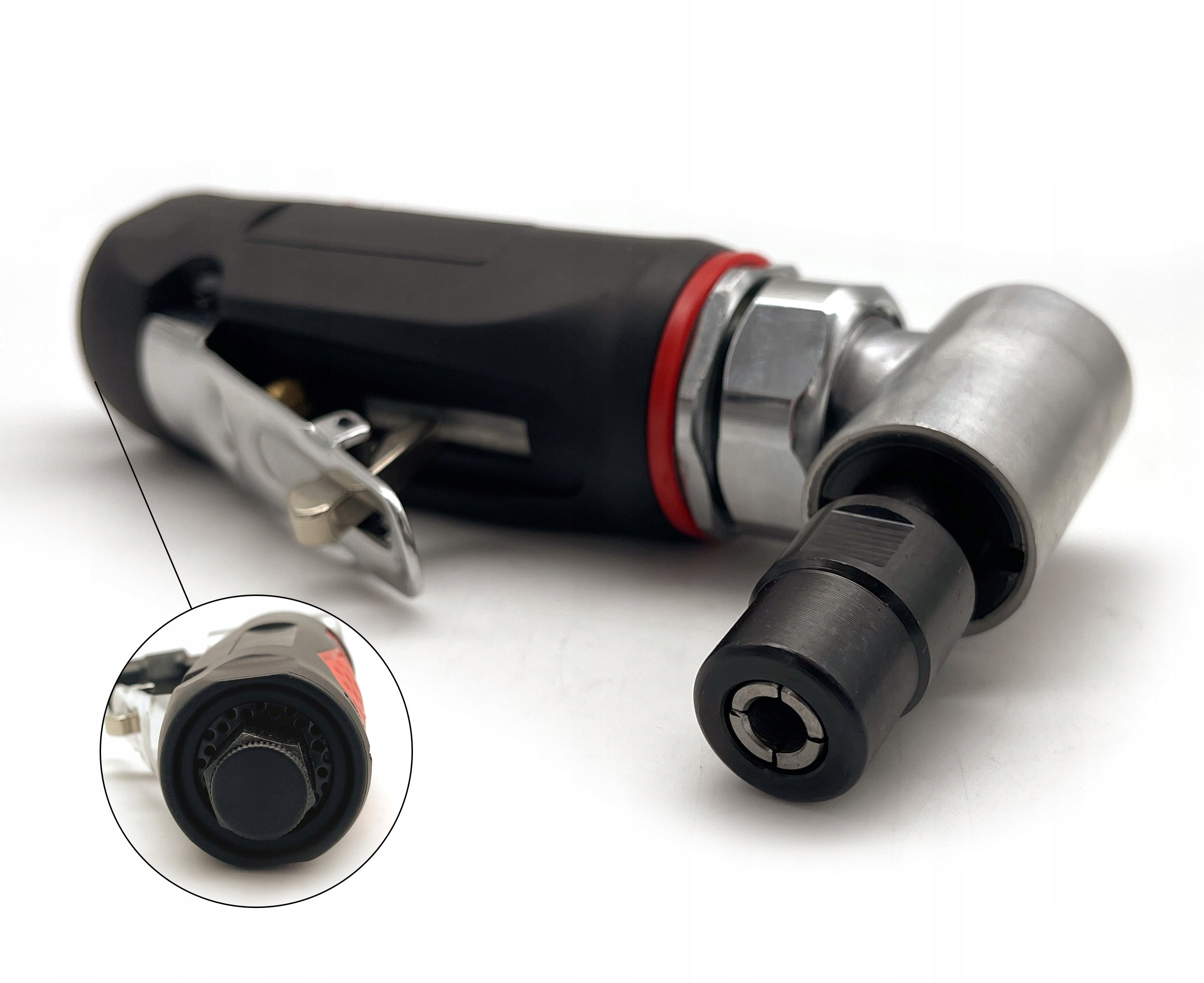 PNEUMATIC ANGLE GRINDER 1/4" 6 mm 20000rpm AIRKRAFT Manufacturer code AT-7034B