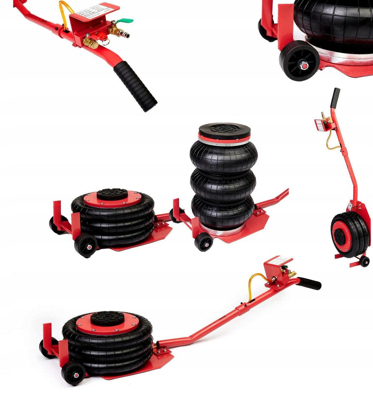 PNEUMATIC CUSHION LIFT 4 TONS SNOWMAN LARGE RUBBER REINFORCED 4T