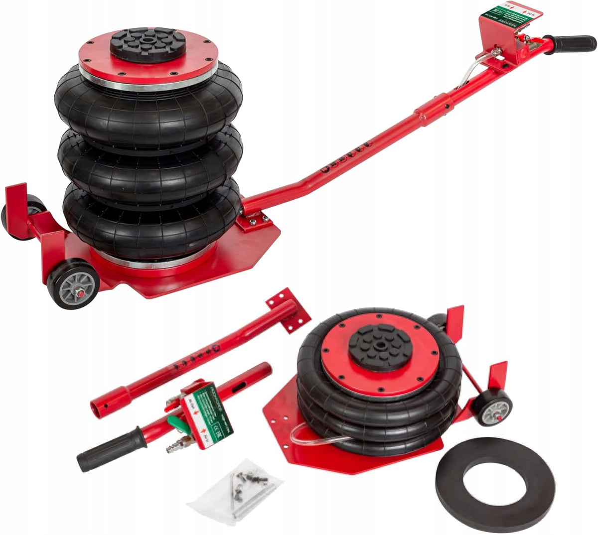 PNEUMATIC CUSHION LIFTER 3000 SNOWMAN 3T + RUBBER