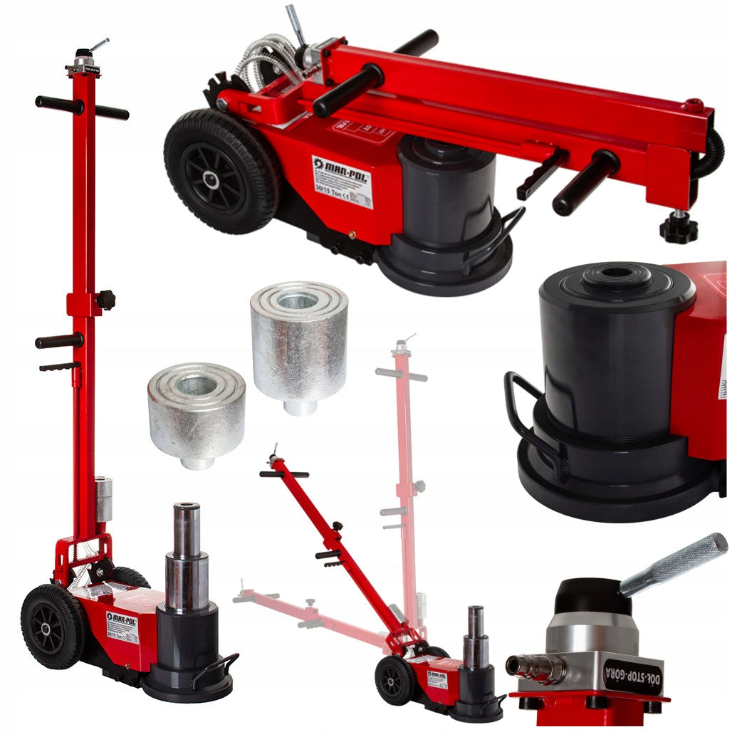 PNEUMATIC HYDRAULIC LIFT 15T 30T FROG TIR SNOWMAN FROG MAR-POL