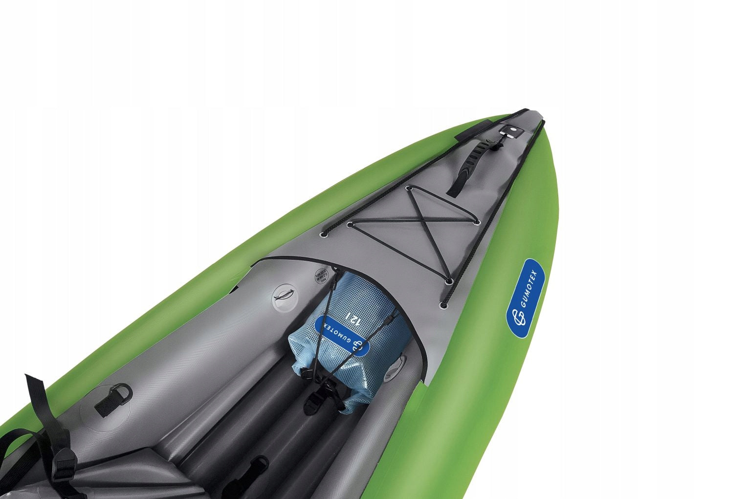 PNEUMATIC KAYAK TWO SOLAR GUMOTEX FOR RAFTING NITRILON Number of seats 2