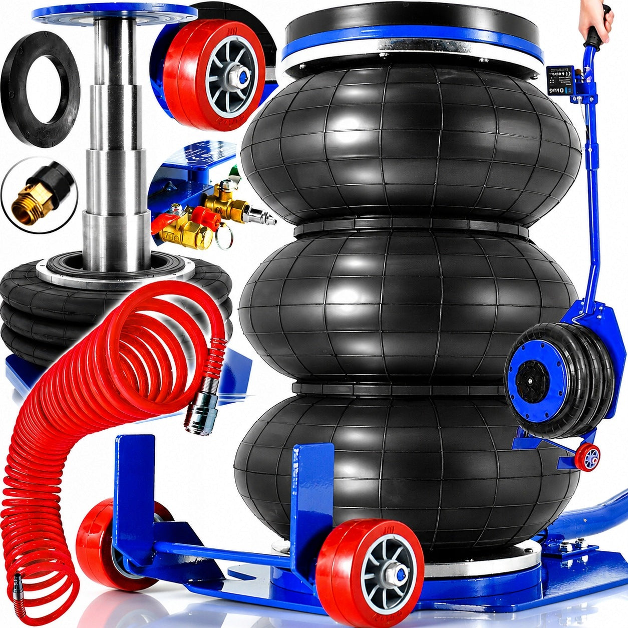 PNEUMATIC LIFT CUSHION SNOWMAN 3,5T + HOSE