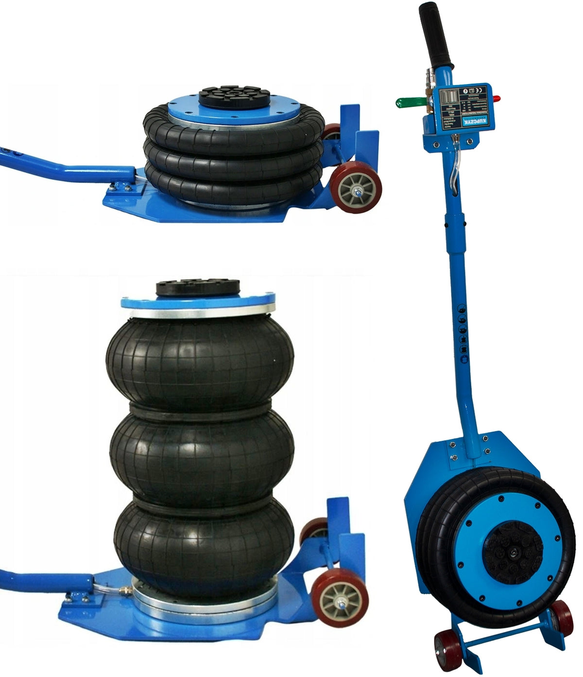 PNEUMATIC LIFT Car SNOWMAN CUSHION 3,5 T Tony Kupczyk