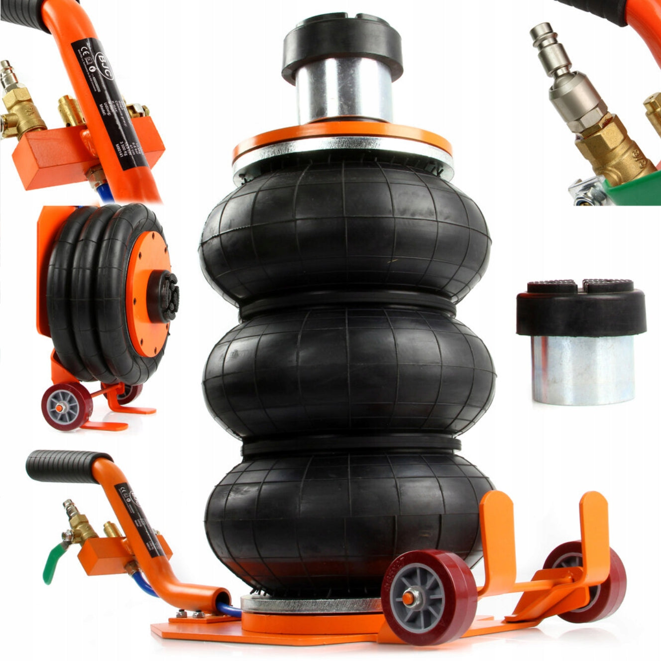 PNEUMATIC LIFT SNOWMAN PILLOW CUSHION 3500 kg 3.5T + ADAPTER