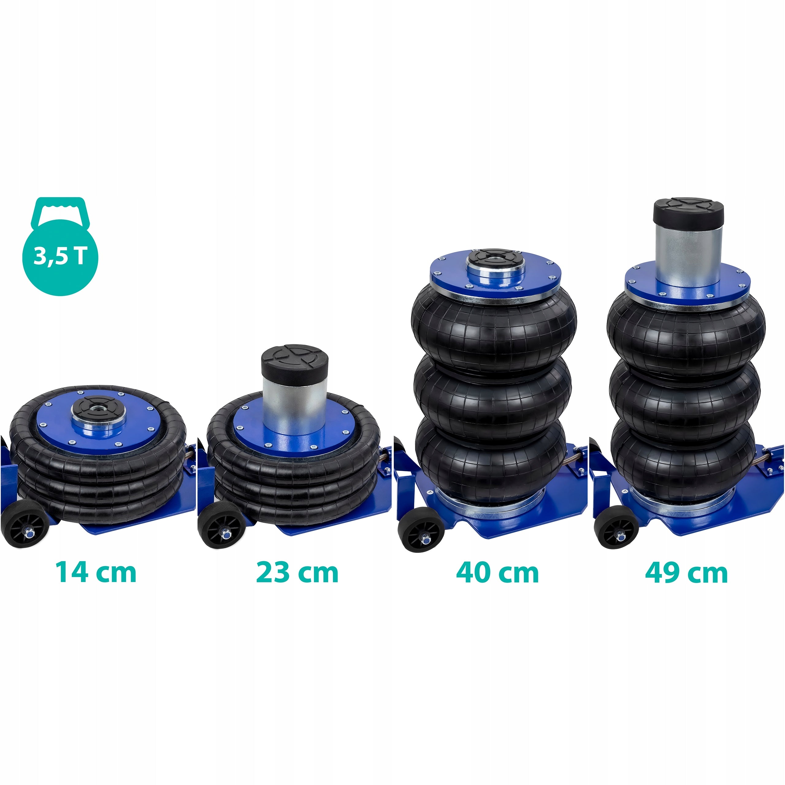 PNEUMATIC LIFT WITH EXTENSION 3500KG SNOWMAN 3.5T FR7087 Manufacturer code FR7087