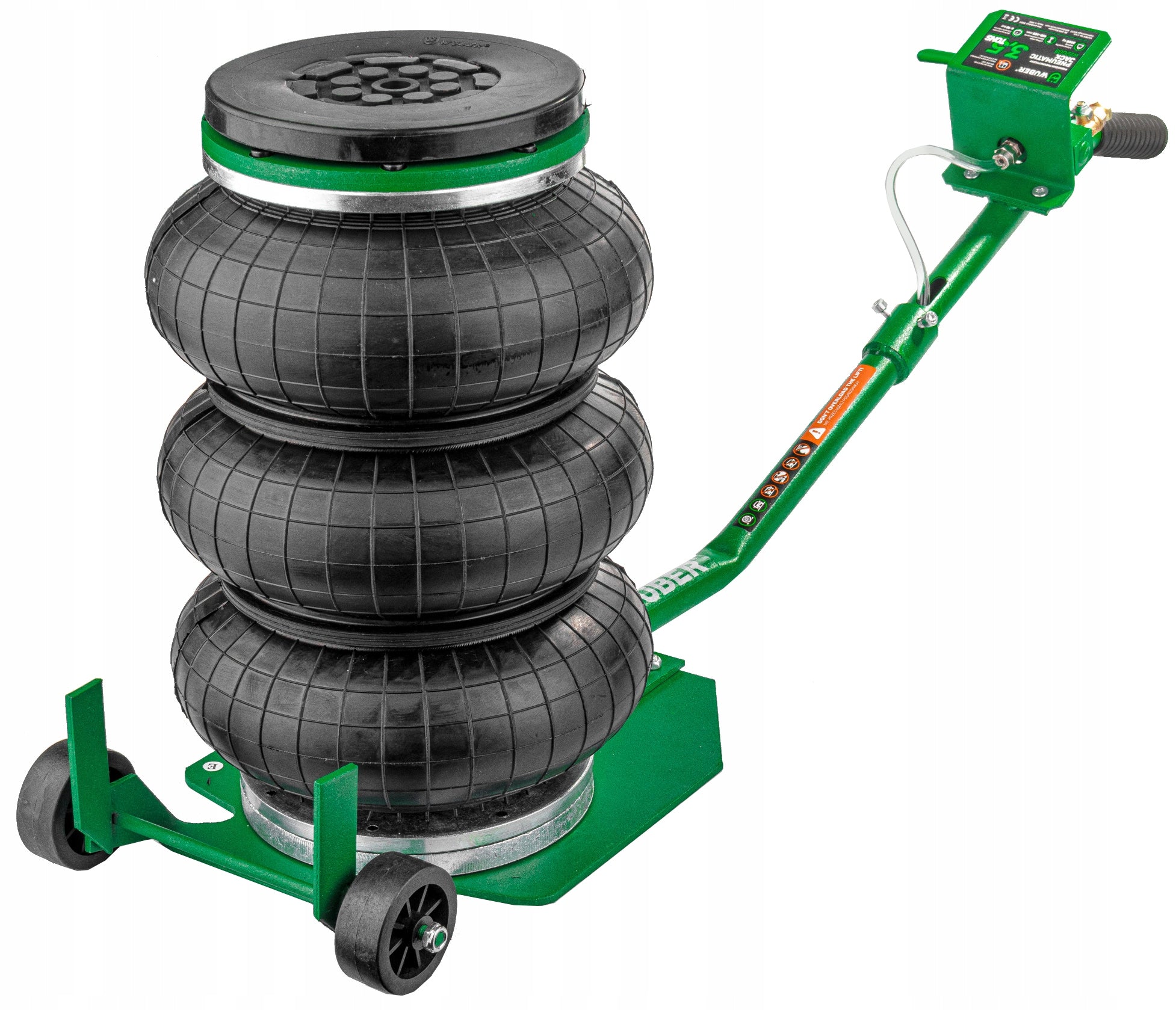 PNEUMATIC LIFTER BALWANK 3,5T WUBER CUSHION RUBBER STRONG Brand Wuber