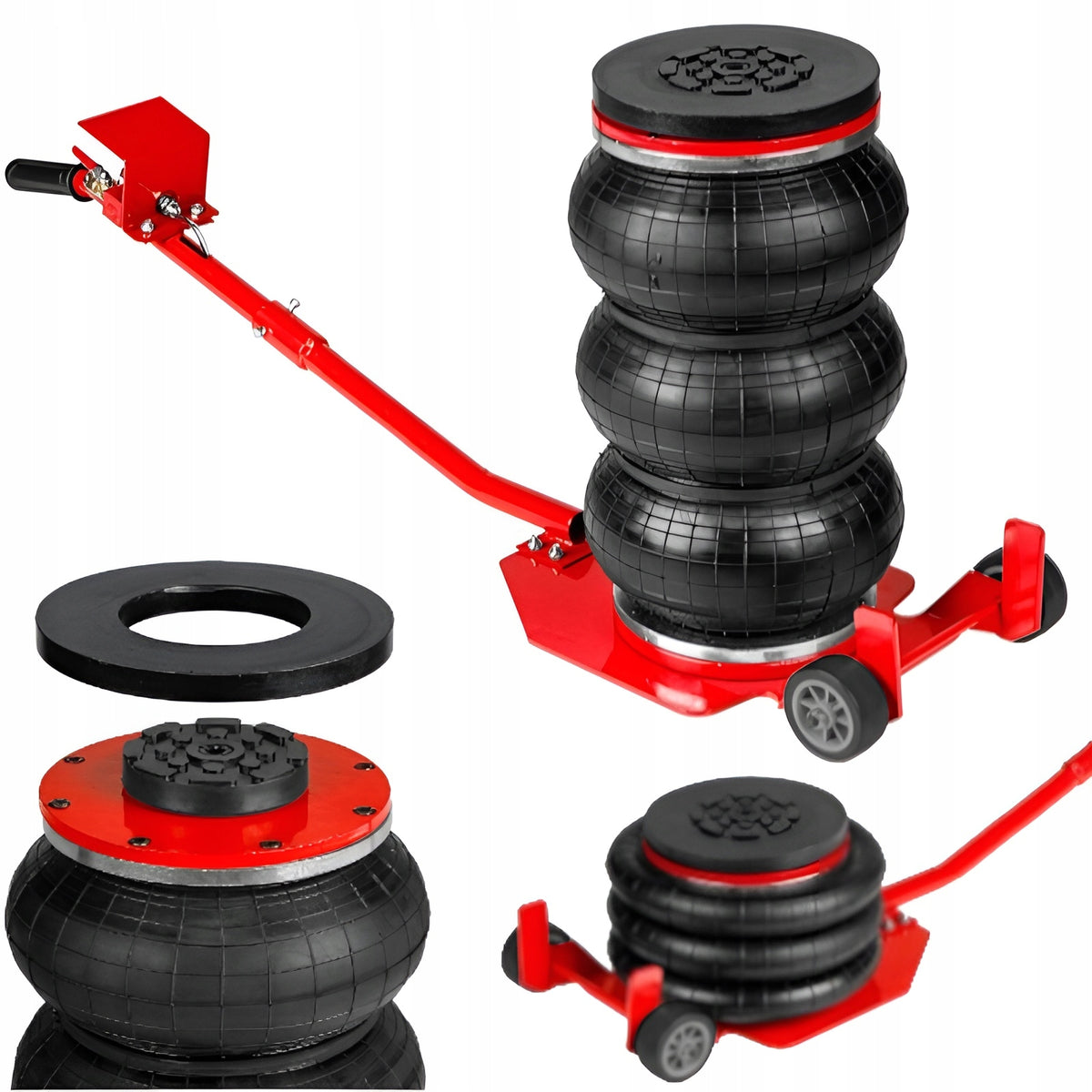 PNEUMATIC SNOWMAN CUSHION LIFT 3.5T LARGE RUBBER LEO LE076 Manufacturer code LE076