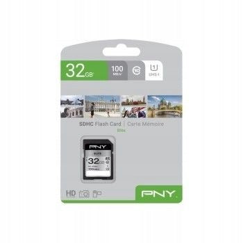 PNY Elite - Flash Memory Card - 32 GB - UHS-I