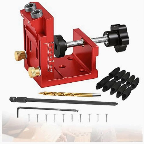 POCKET HOLE TEMPLATE ALUMINUM PRECISION FOR DIYERS