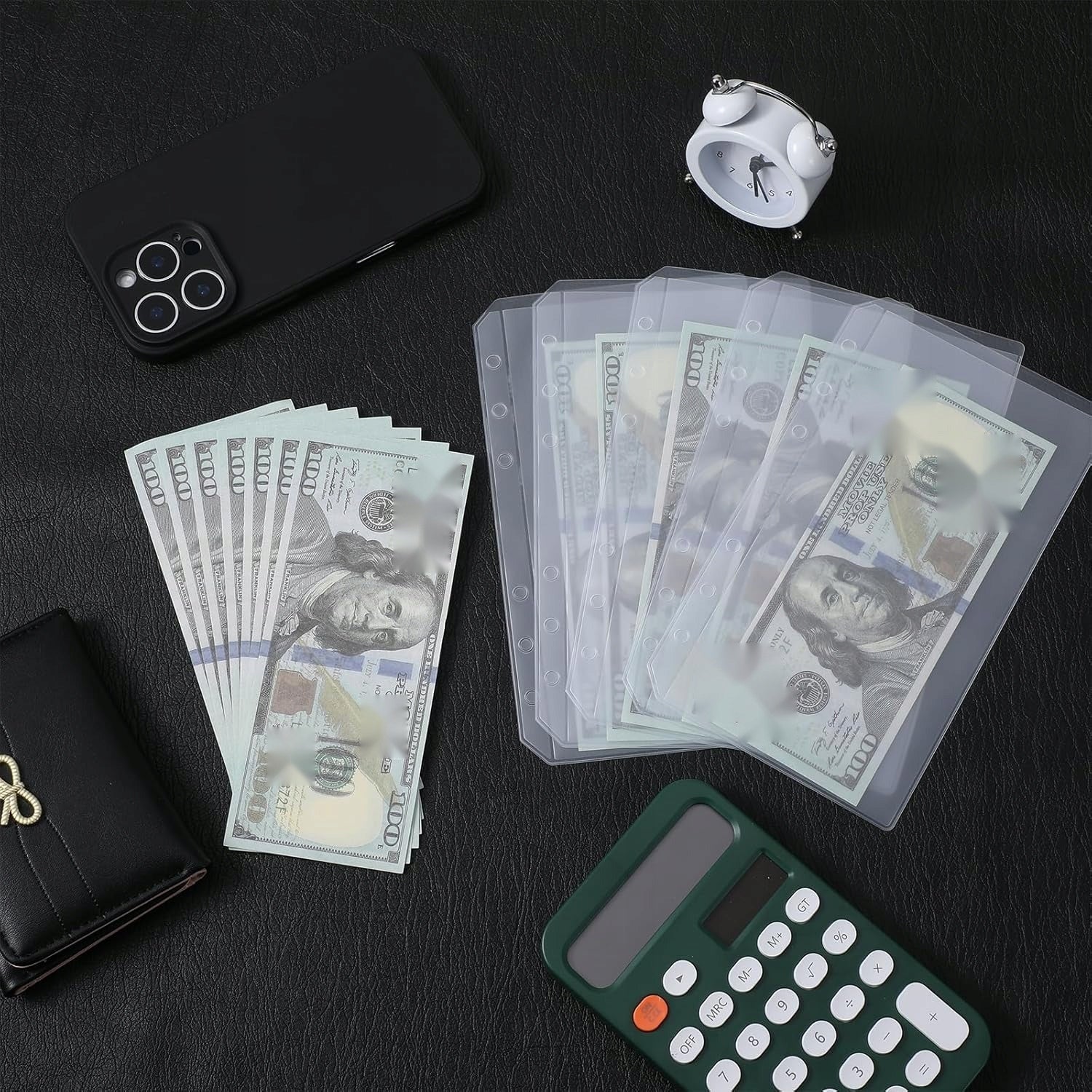 POCKETS 12 PIECES A6 TRANSPARENT ENVELOPE INSERTS ORGANIZER BINDER Additional color other