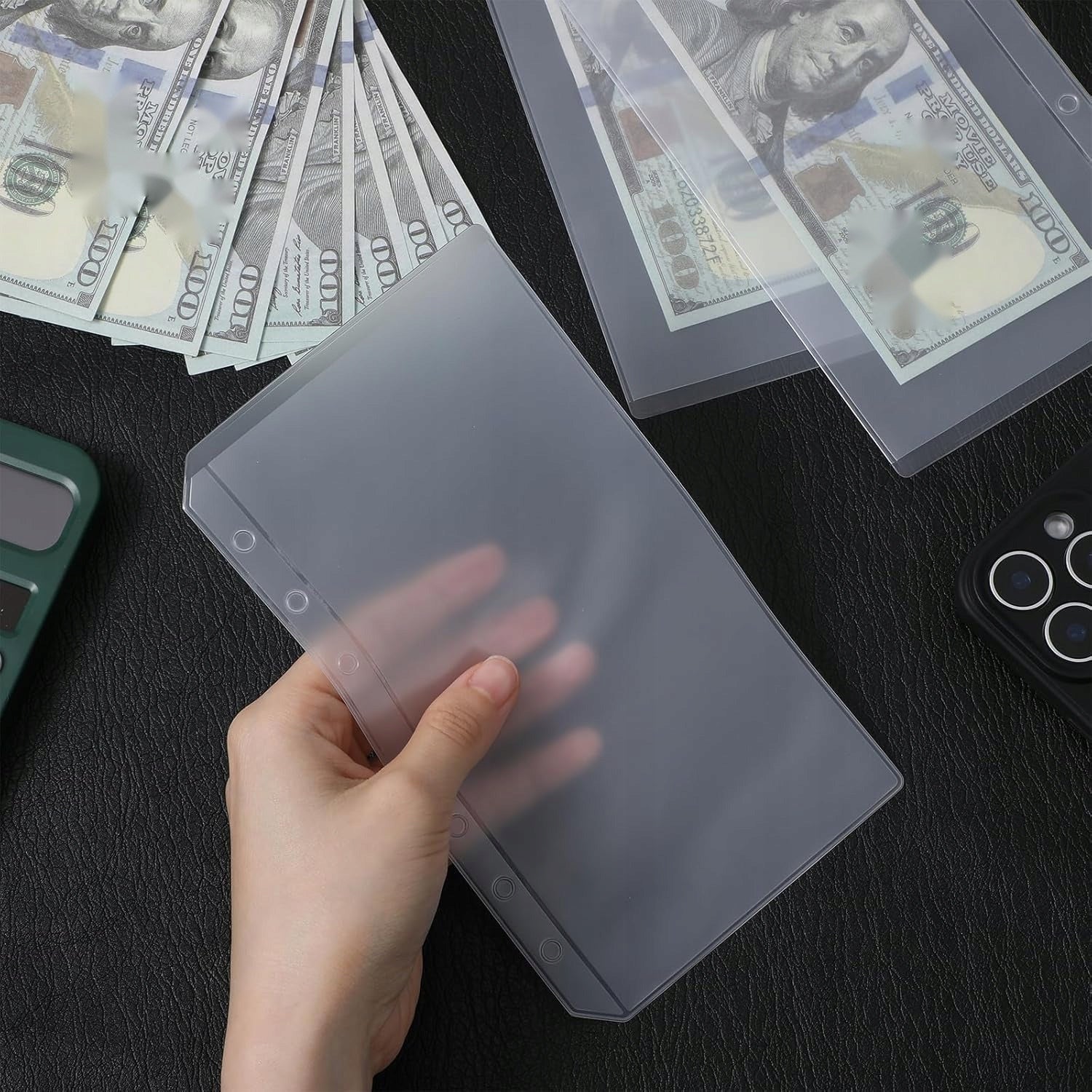 POCKETS 12 PIECES A6 TRANSPARENT ENVELOPE INSERTS ORGANIZER BINDER Manufacturer code 5908107055273