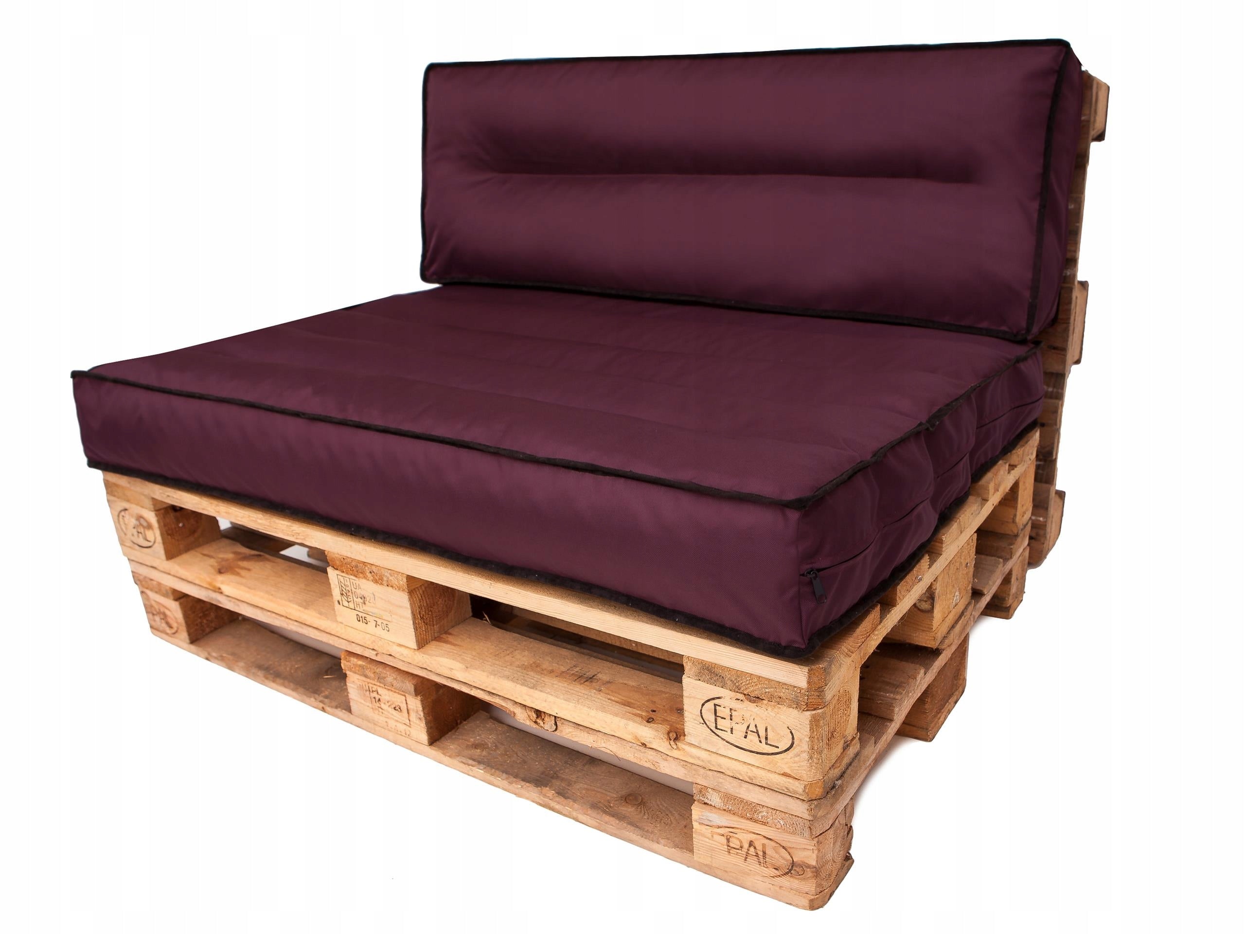 Pagalvių komplektas paletei Hobbygarden Tomek, violetinis