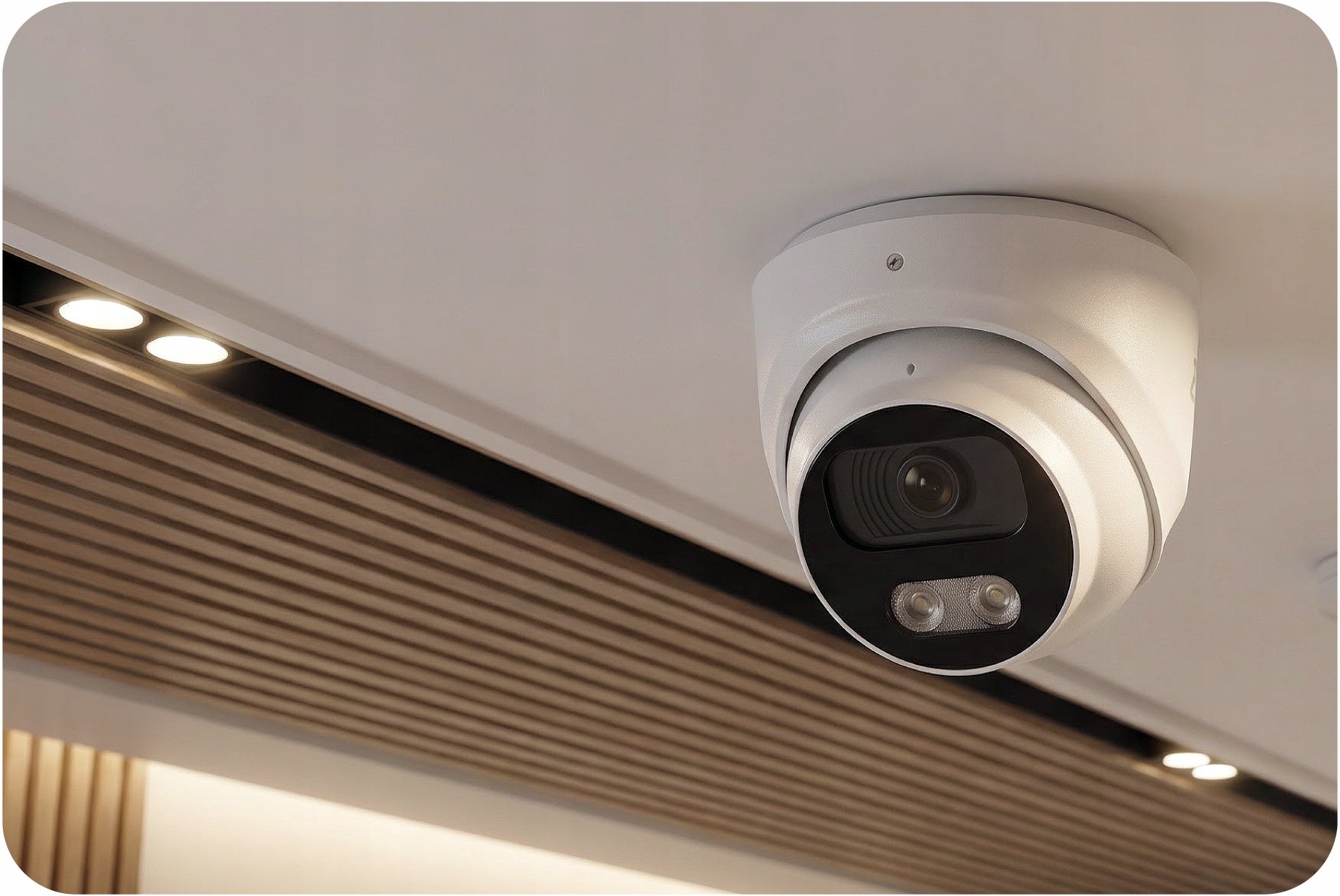 POE Monitoring Kit 5MPx 4 Cameras| Audio | Dual Light Human Detection Packaging status original