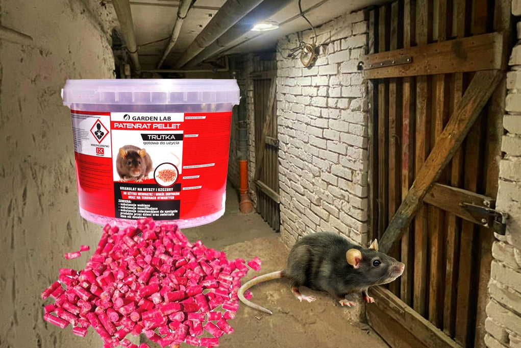 POISONED GRAIN STRONG POISON FOR MICE RATS RODENTS ATTRACTS MUMMIFYING 1KG Manufacturer code TRUTKA BROMADIOLON GRANULAT