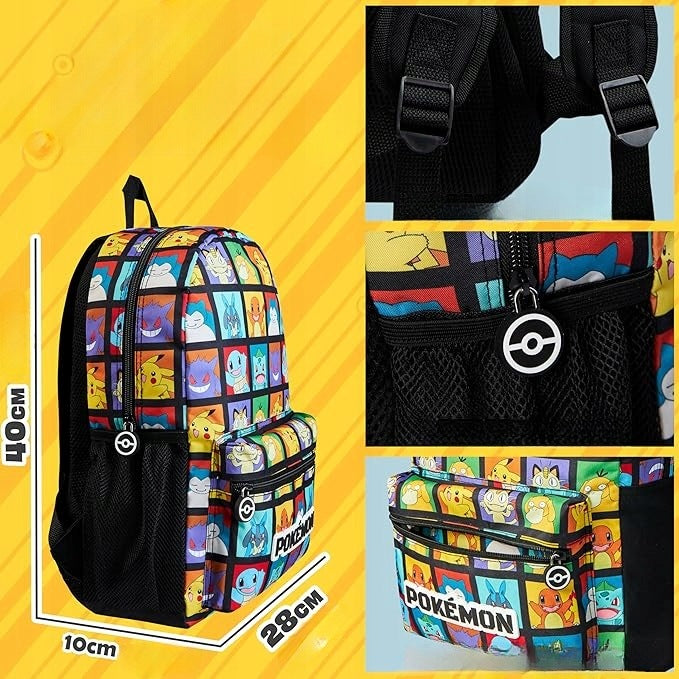POKEMON BACKPACK CHILDREN'S SATCHEL YOUTH BAG FOR CHILDREN Brand no brand