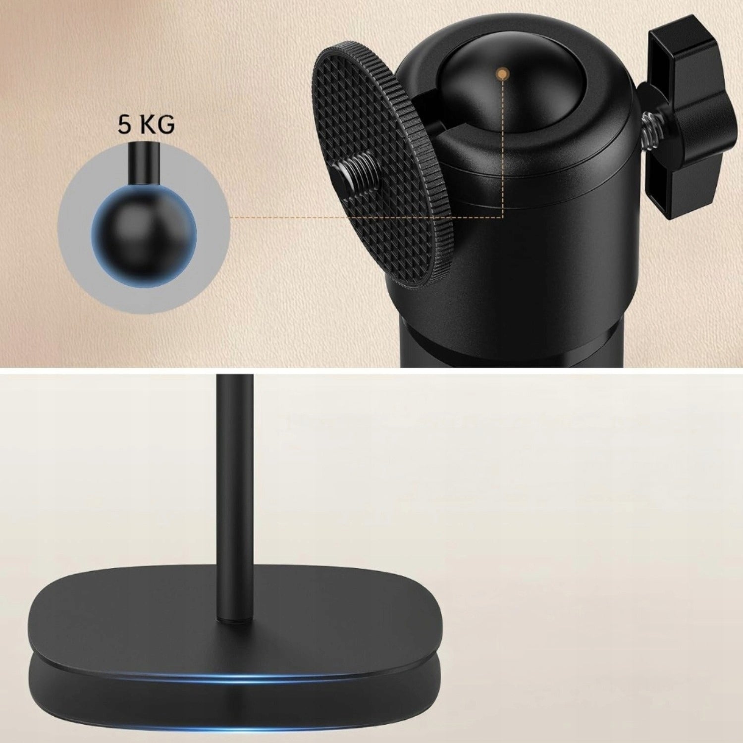 POLESTO YS-125 projector stand projector adjustable 50-125 cm tripod 360° Brand no brand