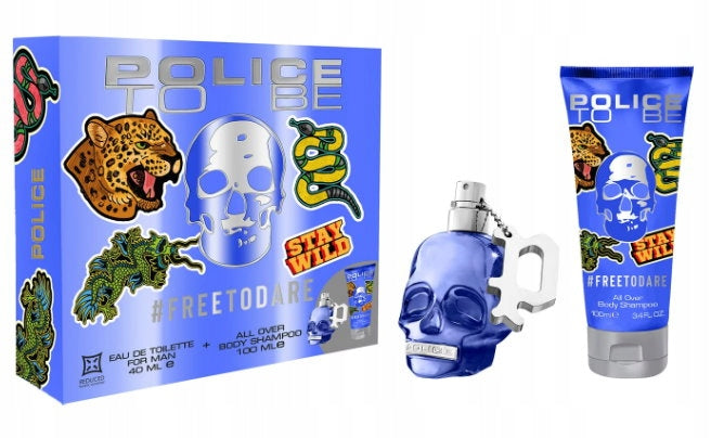 POLICE TO BE #FREETODARE gift set