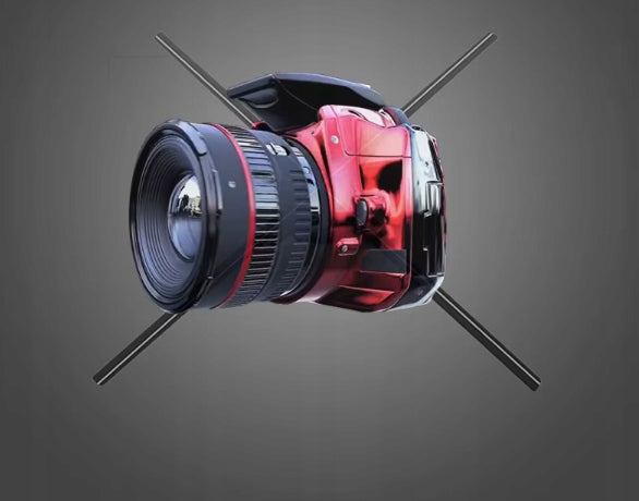 POLMART LED PROJECTOR LASER ADVERTISING 3D 244LED HD DISPLAY HOLOGRAM