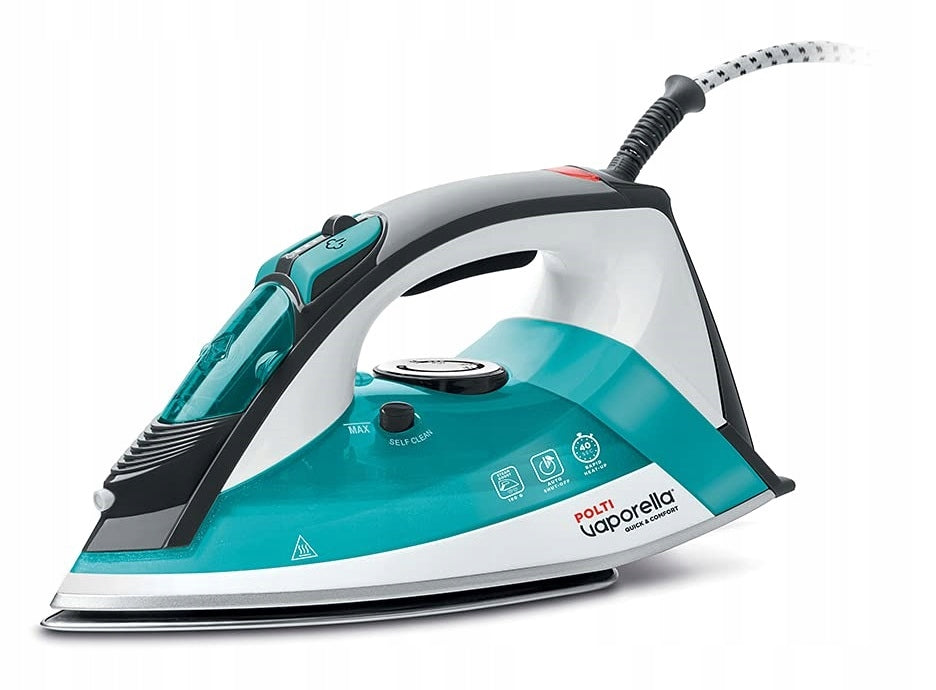 POLTI VAPORELLA QUICK & COMFORT QC120 STEAM IRON FOR HAND CLOTHES 2200 W