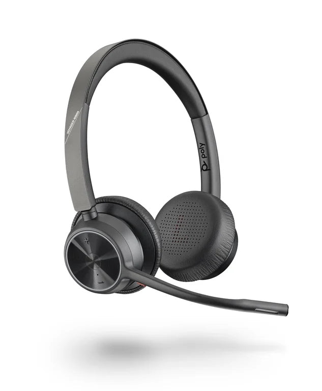 POLY Voyager 4320 UC Wireless Headset Headband ...