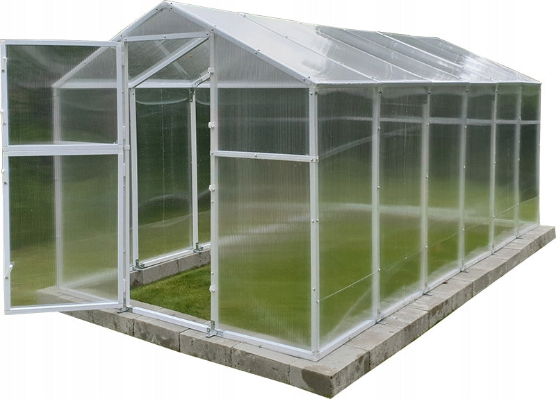 POLYCARBONATE GARDEN GREENHOUSE 5,6M2 POLYCARBONATE TUNNEL 210X270 PTF LARGE Manufacturer code 5908049803697