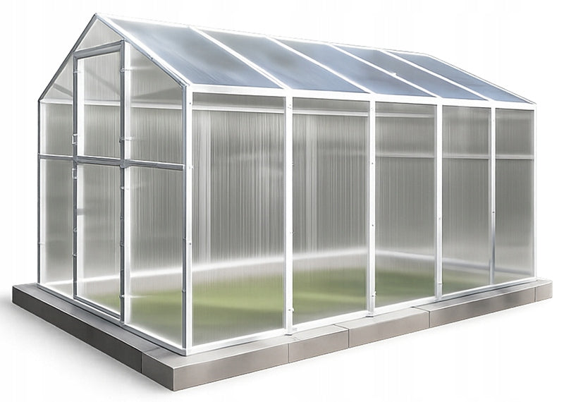 POLYCARBONATE GARDEN GREENHOUSE 5,6m2 POLYCARBONATE TUNNEL 210X270 PTF Manufacturer PTF