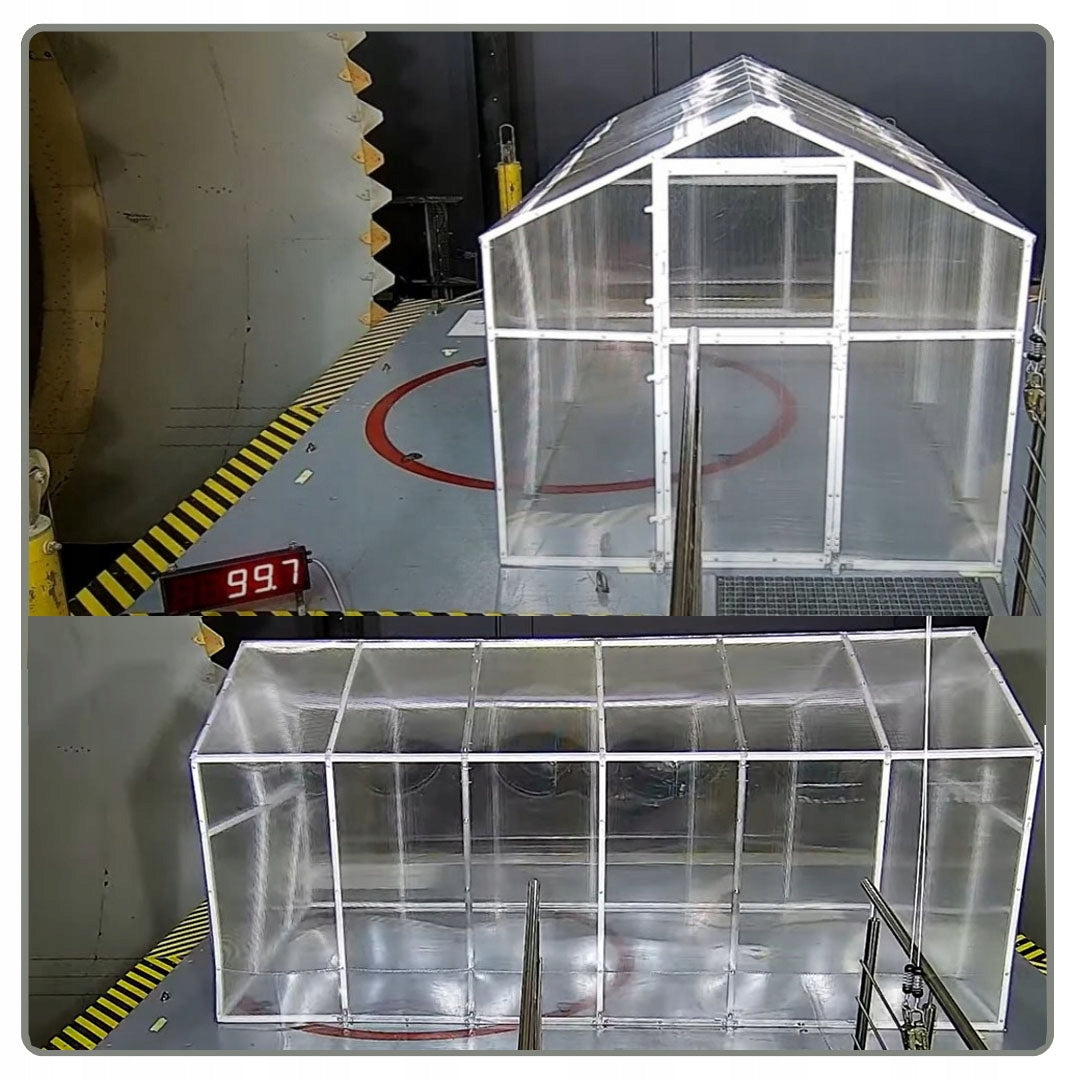 POLYCARBONATE GARDEN GREENHOUSE 5,6m2 POLYCARBONATE TUNNEL 210X270 PTF Product weight with unit packaging 57 kg