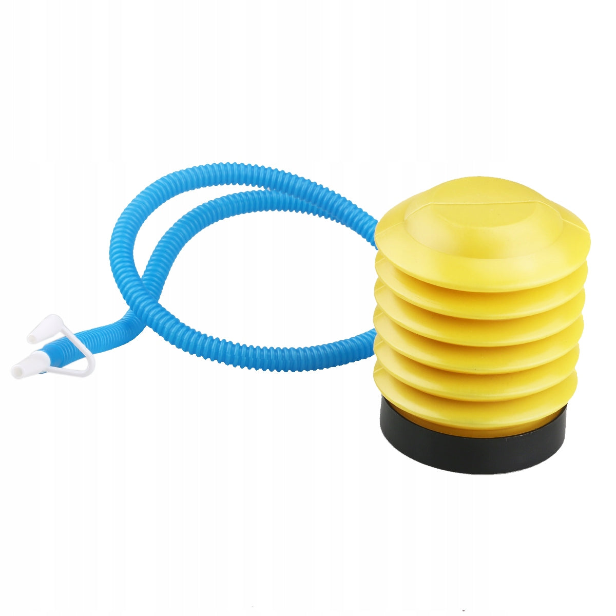 POMPKA DO BALONÓW Z POJEDYNCZĄ RURKĄ, KOMPAKTOWA, NIEBIESKO-ŻÓŁTA Cylinder capacity 1 m3