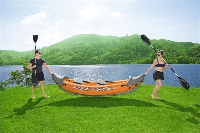 PONTOO KAYAK AIR MATTRESS INFLATED TWO-PERSON BESTWAY OAR PUMP Material pneumatic