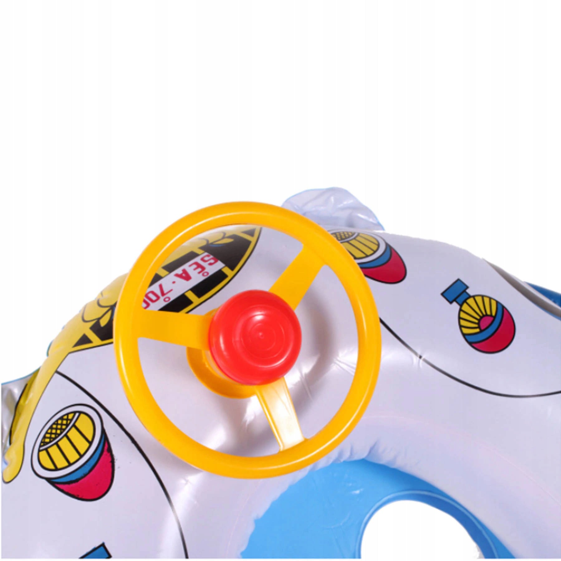 PONTOON FOR CHILDREN TO SWIM SAFE PONTOON WITH STEERING WHEEL HORN CAR Certificates and opinions CE