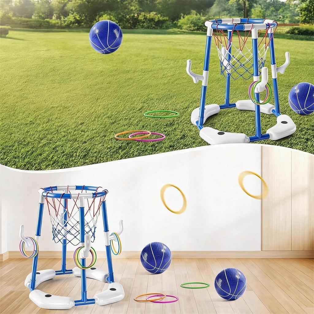POOL BASKETBALL SET EASY INSTALLATION WITHOUT TOOLS STABLE STRUCTURE Brand no brand