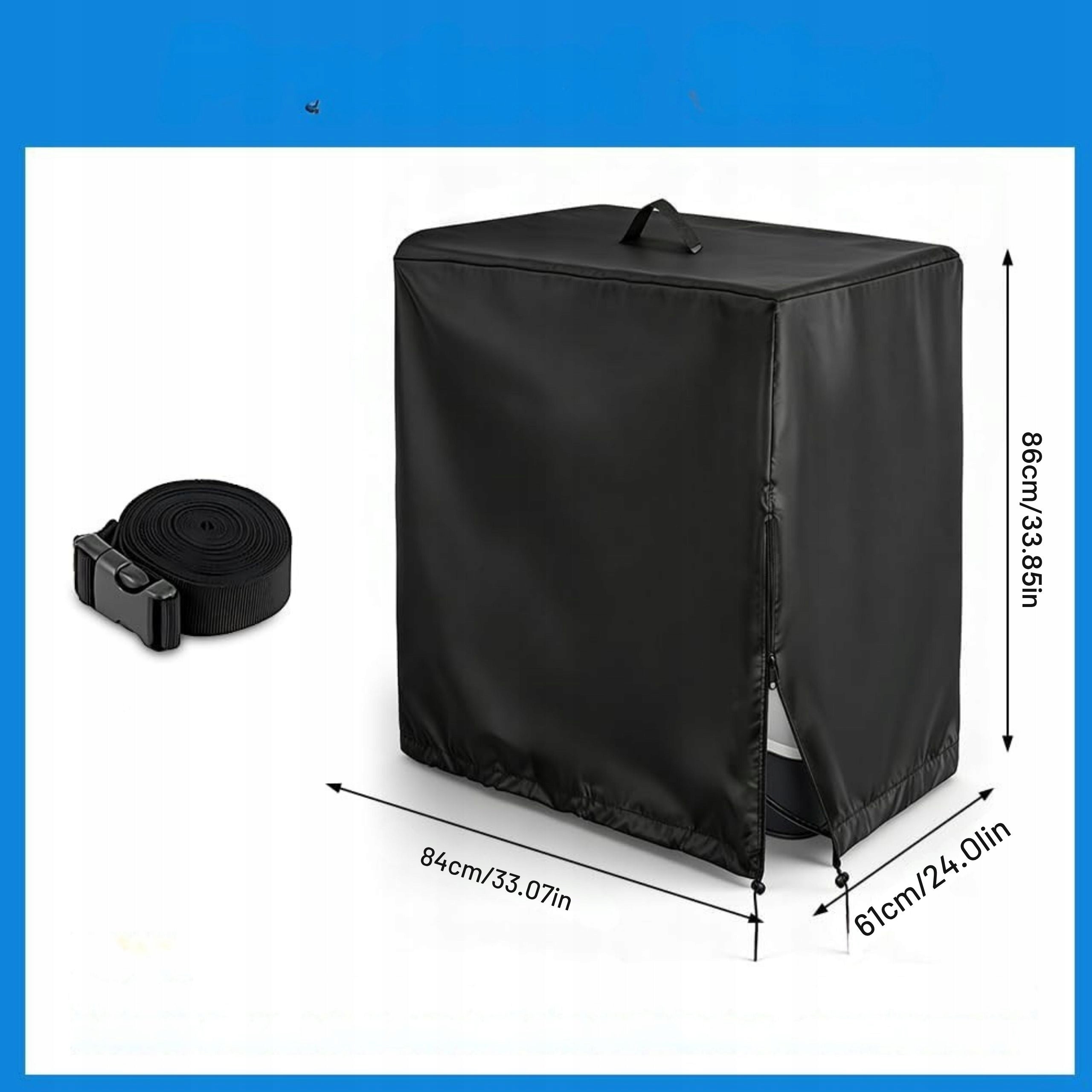 POOL PUMP COVER WATERPROOF PRACTICAL DURABLE AND ADJUSTABLE Manufacturer code POKROWIEC NA POMPĘ BASENOWĄ WODOODPORNY