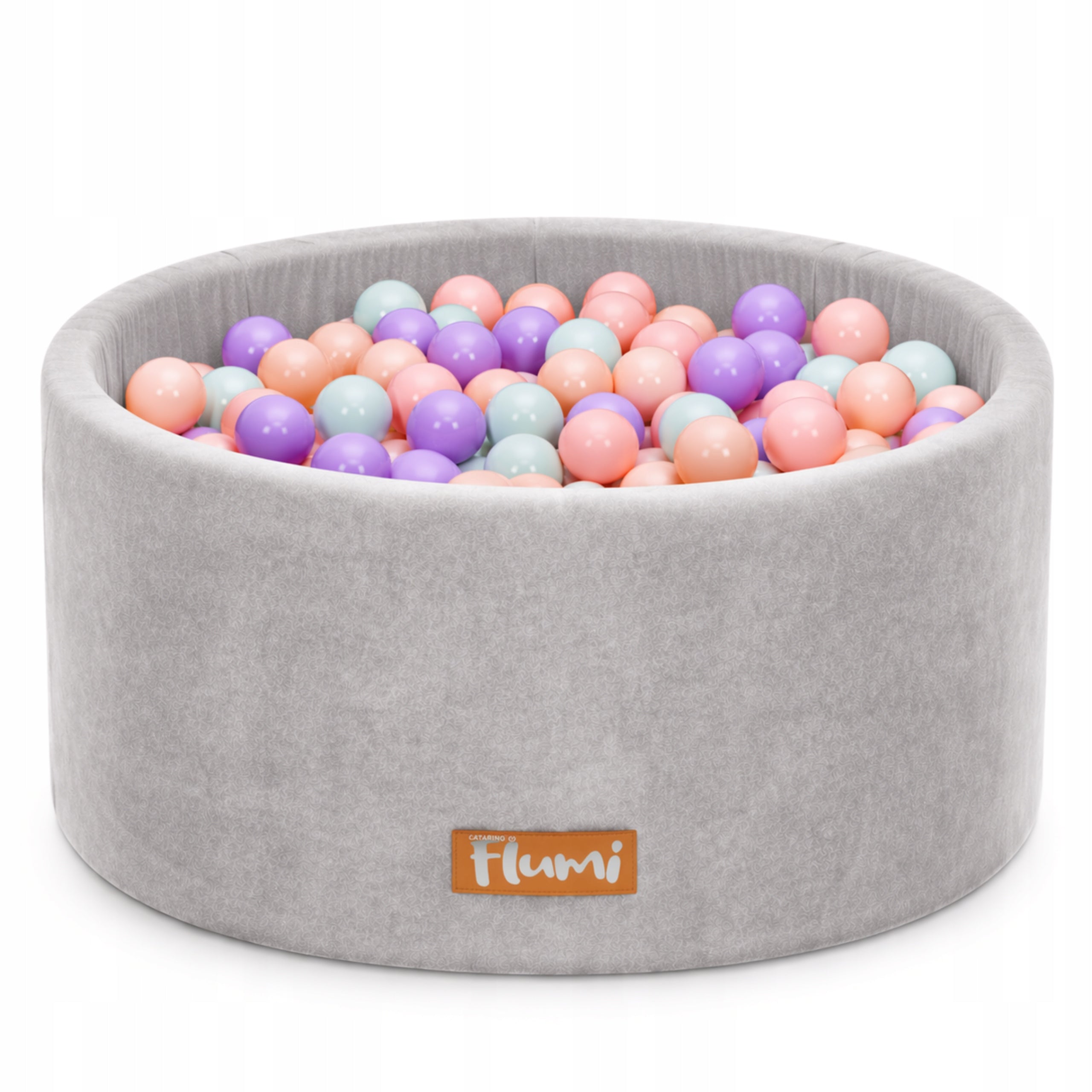POOL WITH BALLS FLUMI 200 BALLS 90X40 WITH ENGRAVING FREEBIE DIFFERENT COLORS OF BALLS Brand Flumi