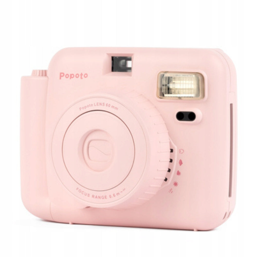 POPOTO PINK INSTANT CAMERA WITH CARTRIDGES INSTAX MINI 10 pcs GIFT Brand no brand