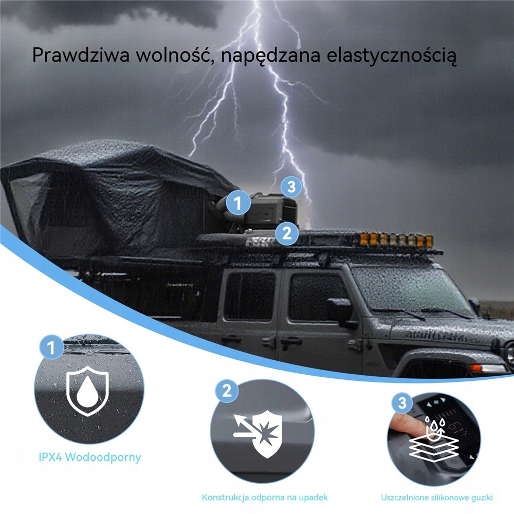 PORTABLE AIR CONDITIONER 5100BTU LED REMOTE CONTROL TIMER FOR MOTORHOME CAMPING Power 600 W
