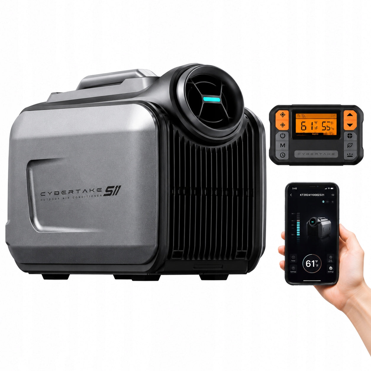 PORTABLE AIR CONDITIONER 5100BTU LED REMOTE CONTROL TIMER FOR MOTORHOME CAMPING