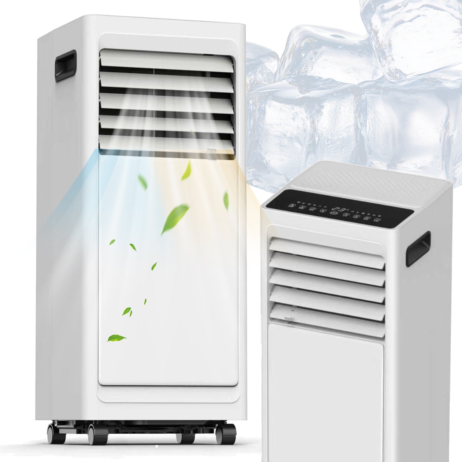 PORTABLE AIR CONDITIONER 9000 BTU 4 IN 1 COOLING HEATING AIR CONDITIONING