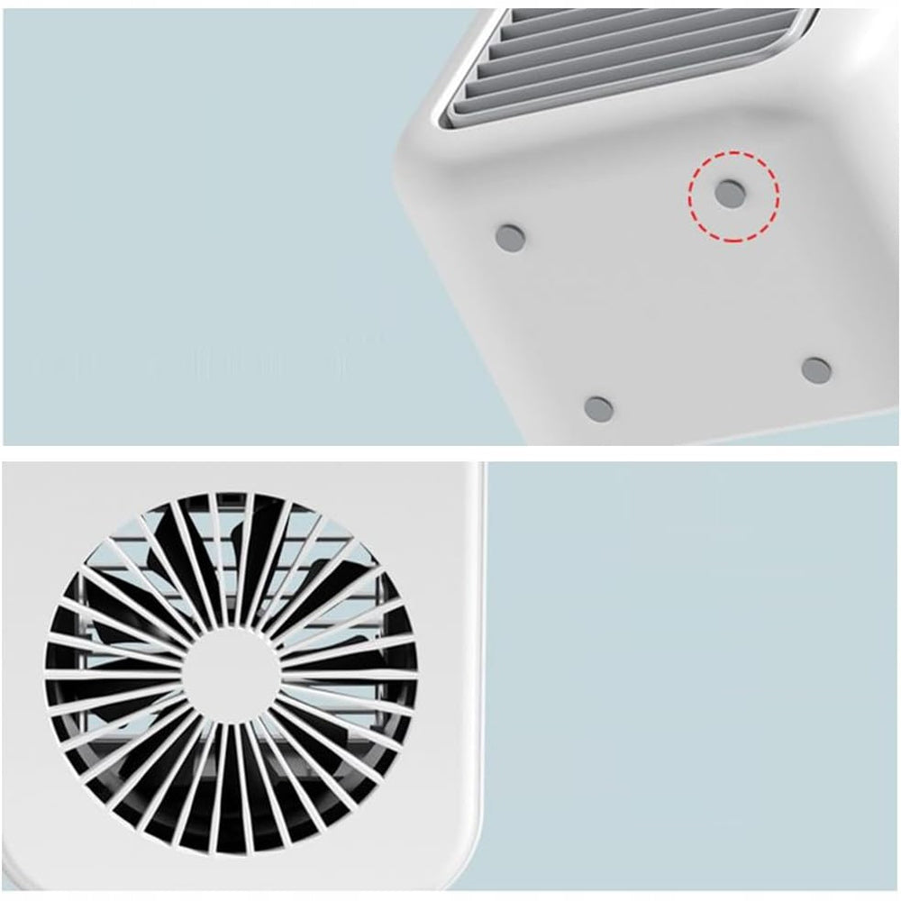 PORTABLE AIR CONDITIONER, AIR COOLER, MINI PORTABLE AIR CONDITIONER Dominant color white