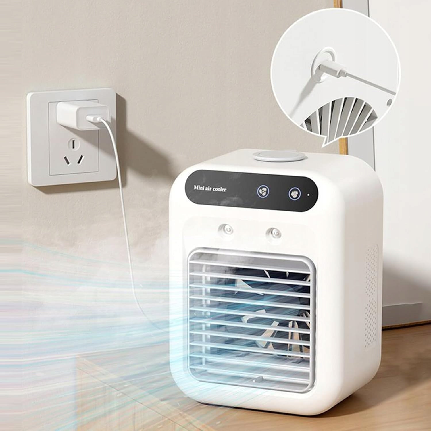 PORTABLE AIR CONDITIONER, AIR COOLER, MINI PORTABLE AIR CONDITIONER Type air conditioner