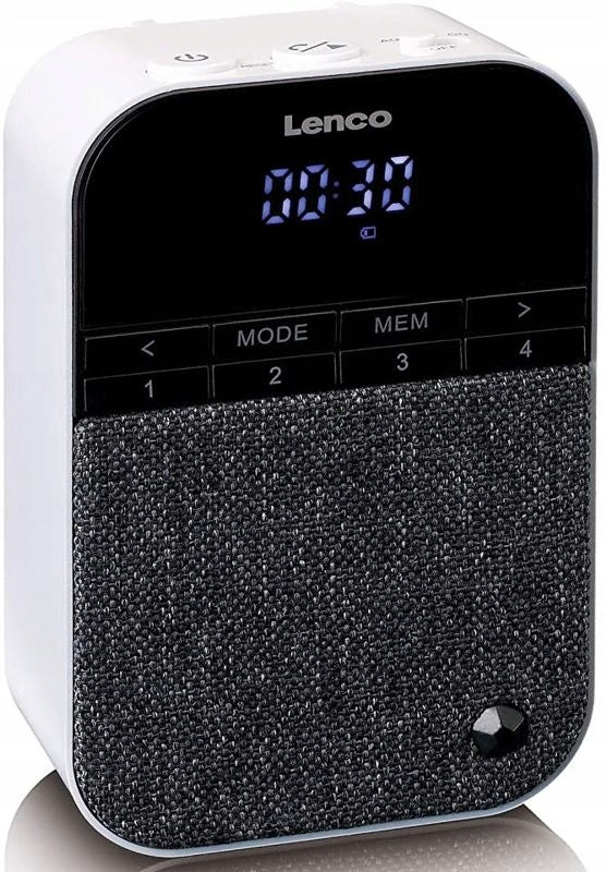 PORTABLE BATHROOM RADIO BATTERY 230V BT LED Manufacturer code PPR-100 WH