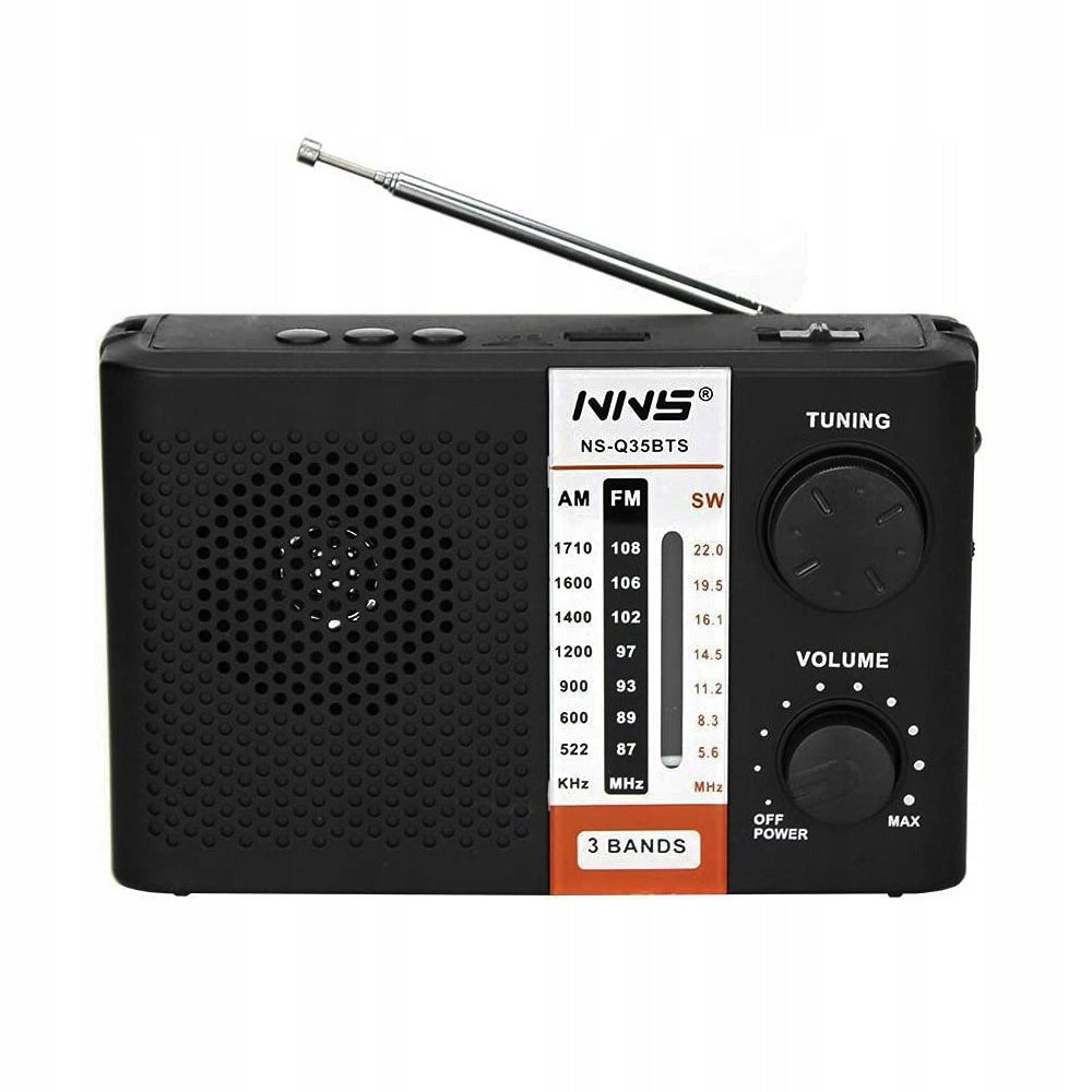 PORTABLE BATTERY RADIO USB/MICRO SD FLASHLIGHT