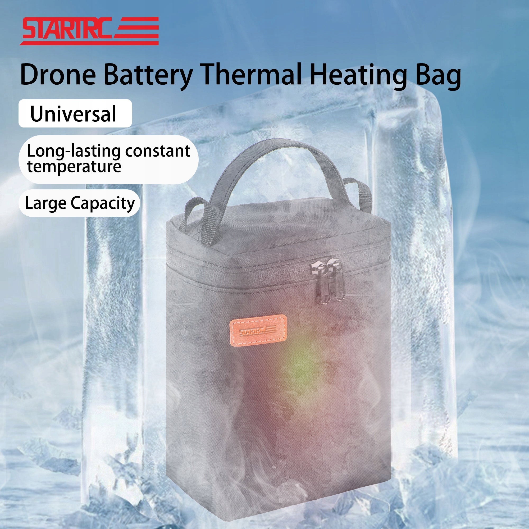 PORTABLE BATTERY STORAGE BAG BATTERY THERMAL HEATING BAG FOR DJI DRONE EAN (GTIN) 718025680885