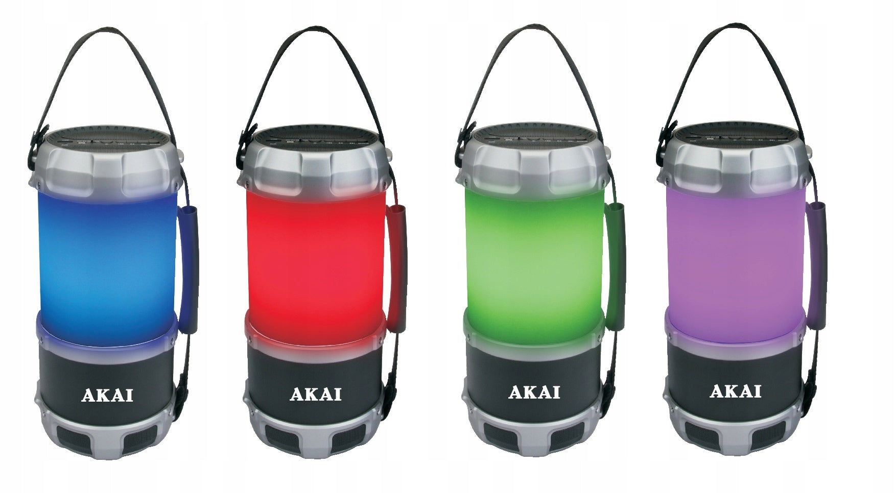 PORTABLE BLUETOOTH LED SPEAKER AKAI ABTS-S38 Brand Akai