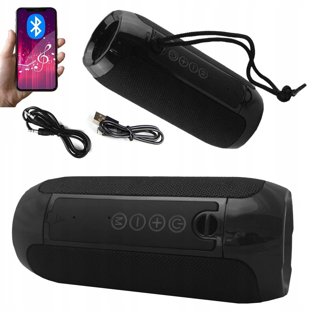 PORTABLE BLUETOOTH SPEAKER MANTA SPK12GO SMALL RADIO FM AUX USB TALK