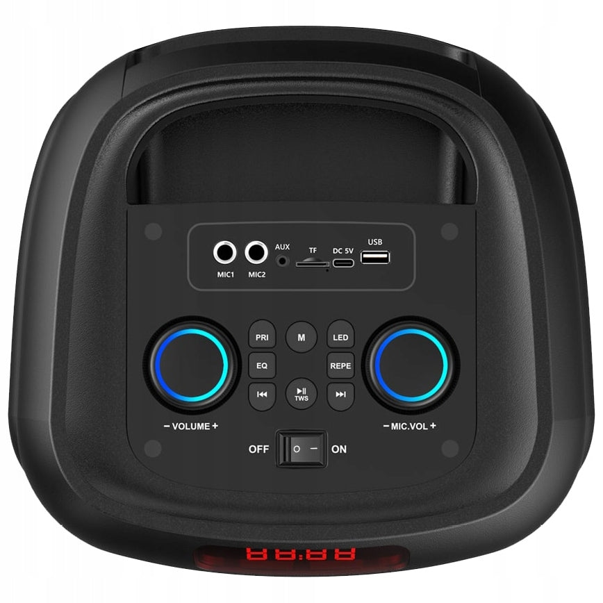 PORTABLE BLUETOOTH SPEAKER MEDIA-TECH KARAOKE POWER AUDIO 120W EQUALIZER Manufacturer code MT3185