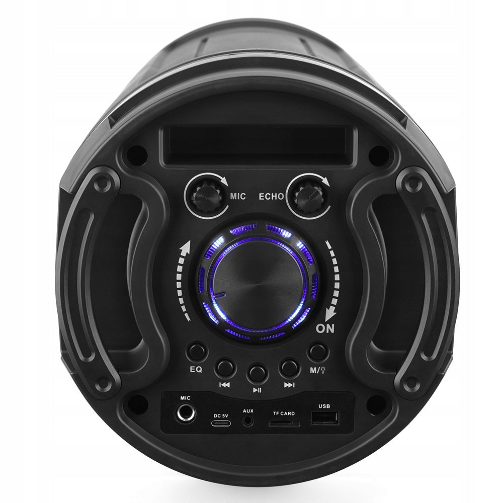 PORTABLE BLUETOOTH SPEAKER Wireless MP3 RADIO KARAOKE 8H + MICROPHONE EAN (GTIN) 5999130811981